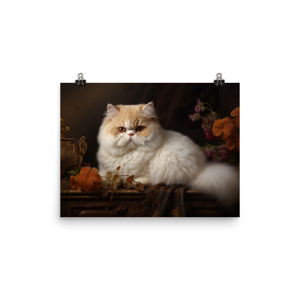 Exotic Shorthair Photo paper poster - PosterfyAI.com