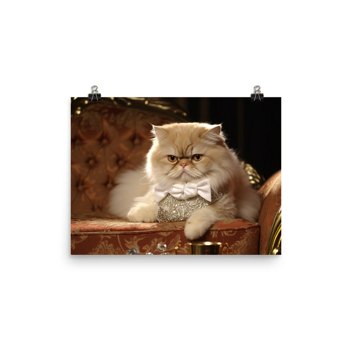 Exotic Shorthair Photo paper poster - PosterfyAI.com