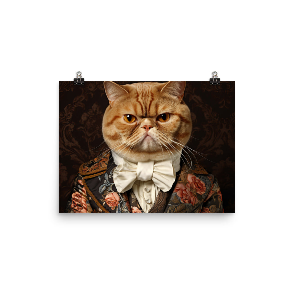 Exotic Shorthair Photo paper poster - PosterfyAI.com