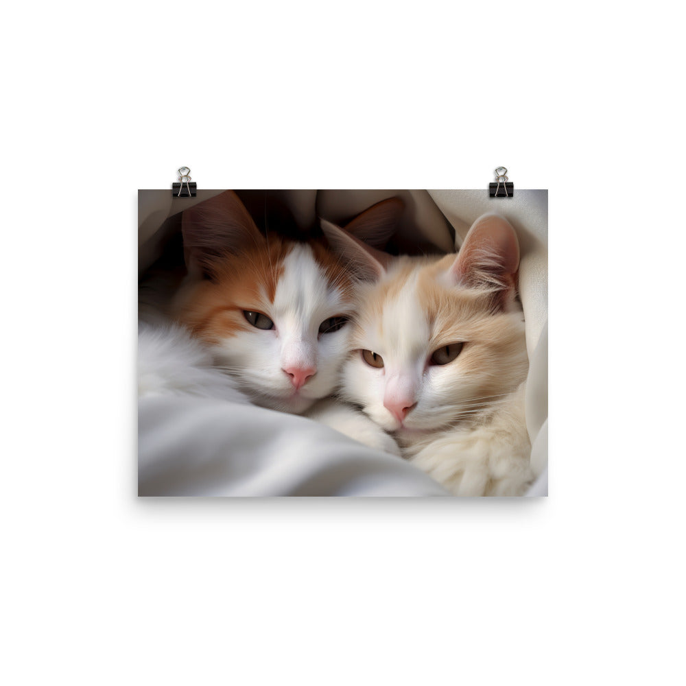 Turkish Van Photo paper poster - PosterfyAI.com