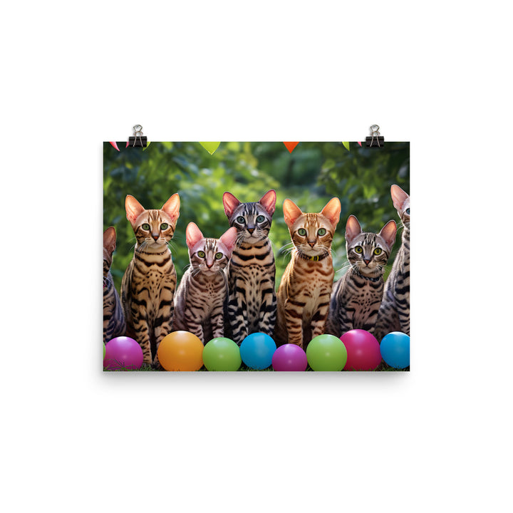 Ocicat Photo paper poster - PosterfyAI.com