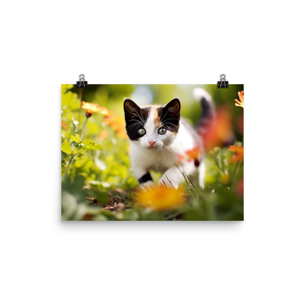 Japanese Bobtail Photo paper poster - PosterfyAI.com