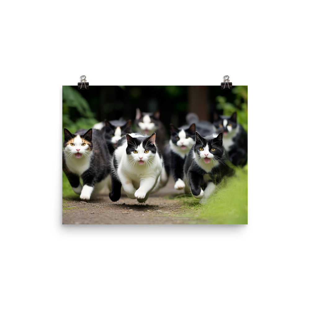 Japanese Bobtail Photo paper poster - PosterfyAI.com