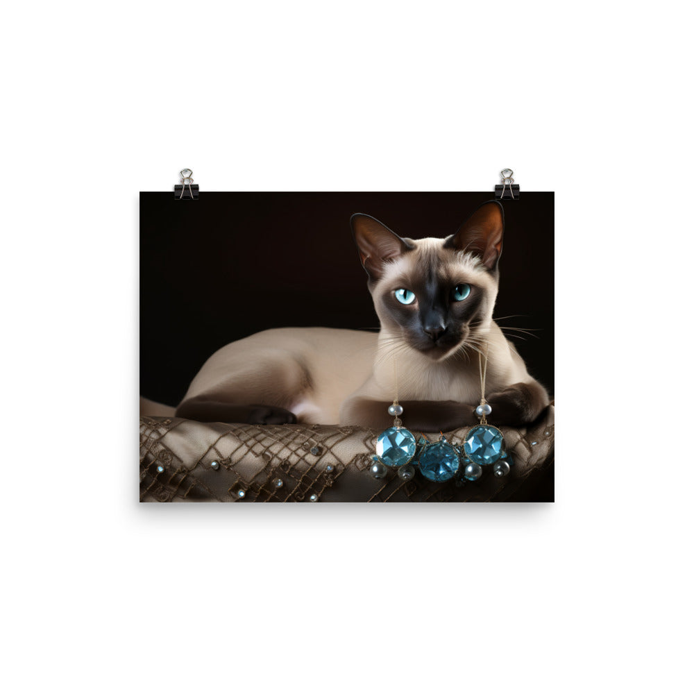 Tonkinese Photo paper poster - PosterfyAI.com