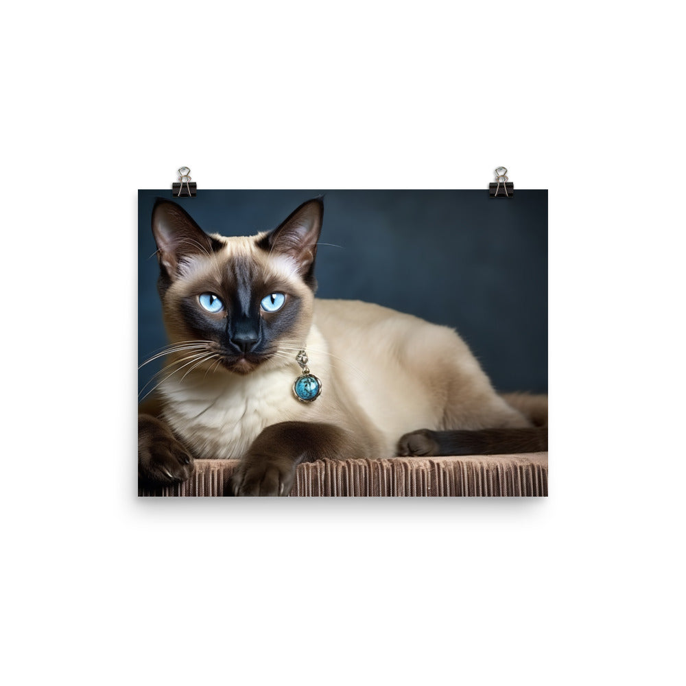 Siamese Photo paper poster - PosterfyAI.com