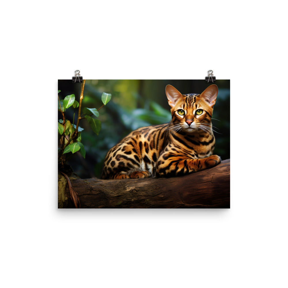 Bengal Photo paper poster - PosterfyAI.com