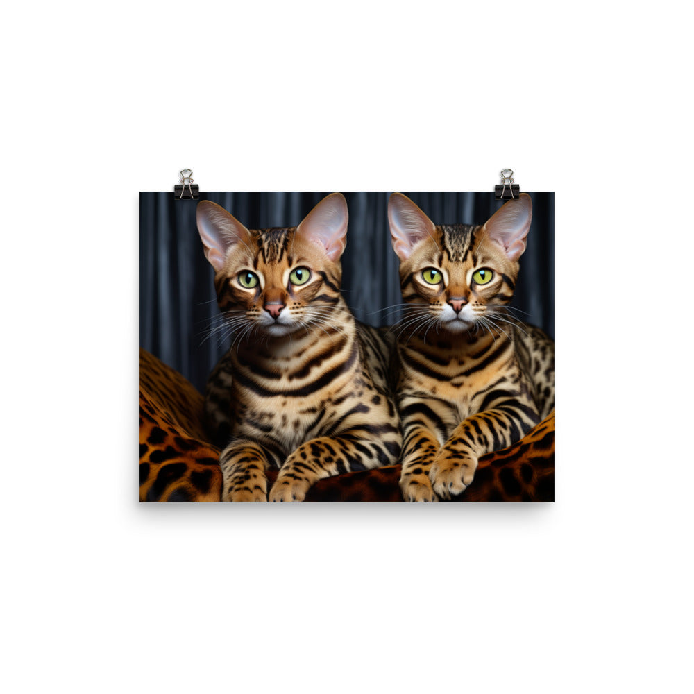 Bengal Photo paper poster - PosterfyAI.com