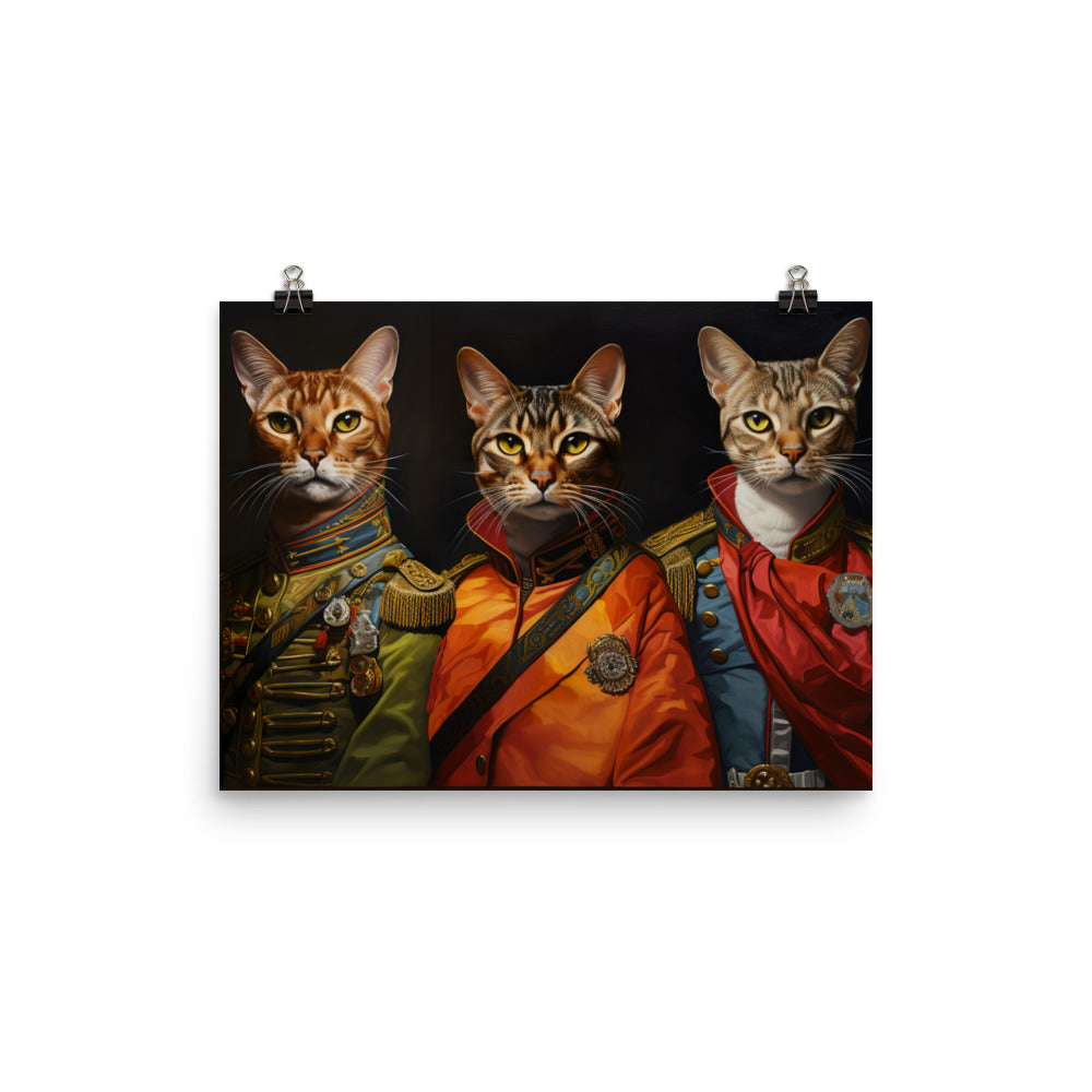 Abyssinian Photo paper poster - PosterfyAI.com