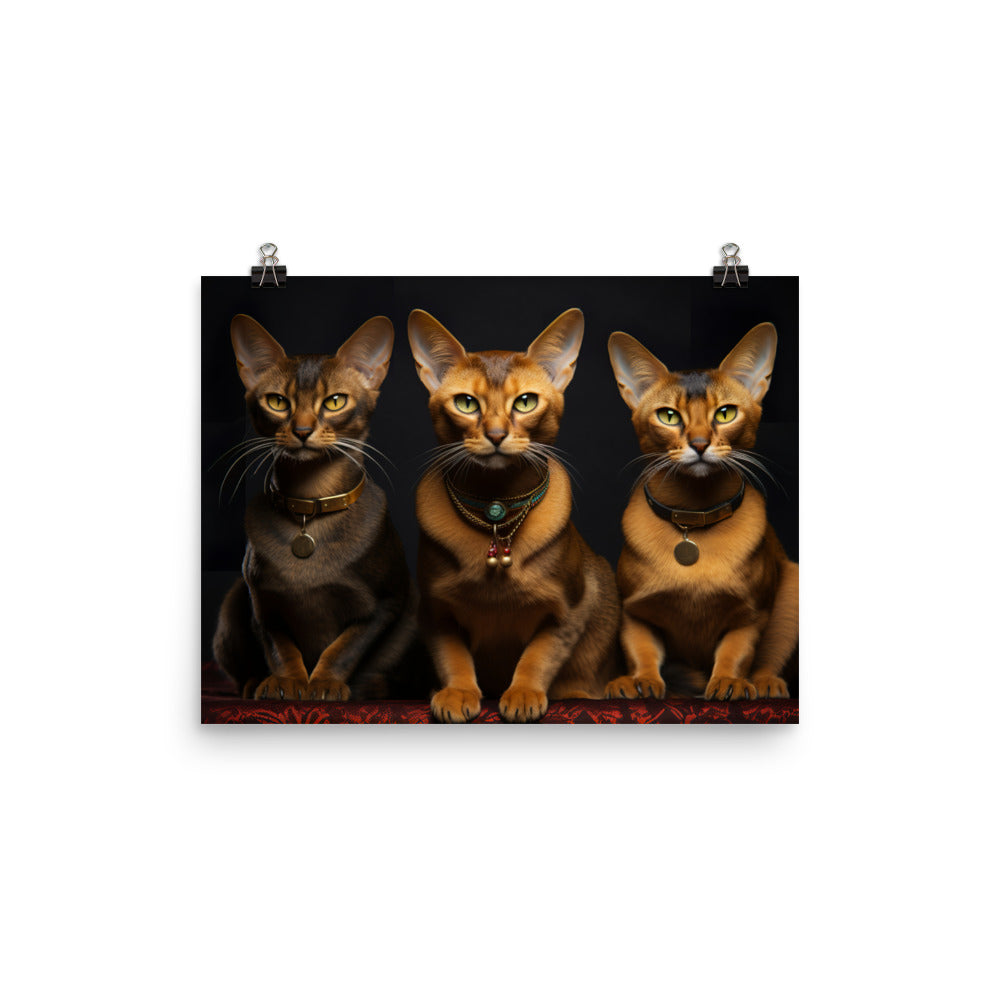 Abyssinian Photo paper poster - PosterfyAI.com