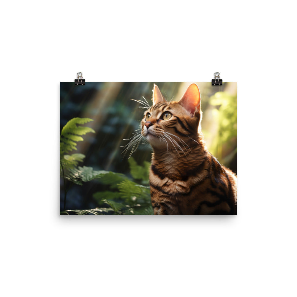 American Shorthair Photo paper poster - PosterfyAI.com