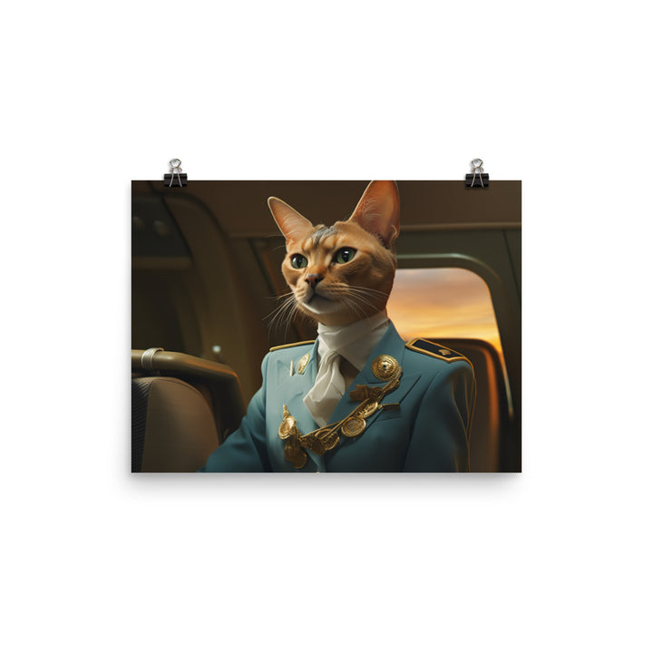 Abyssinian Cabin Crew Photo paper poster - PosterfyAI.com