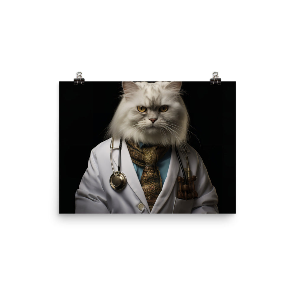 Persian Doctor Photo paper poster - PosterfyAI.com