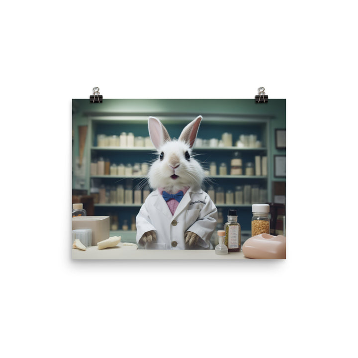 Lionhead Pharmacist Photo paper poster - PosterfyAI.com