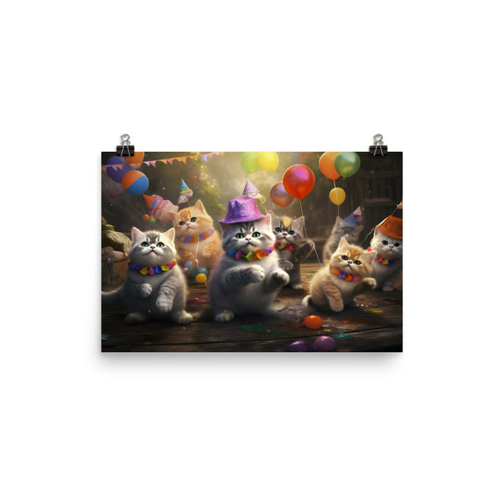 Exotic Shorthair Photo paper poster - PosterfyAI.com