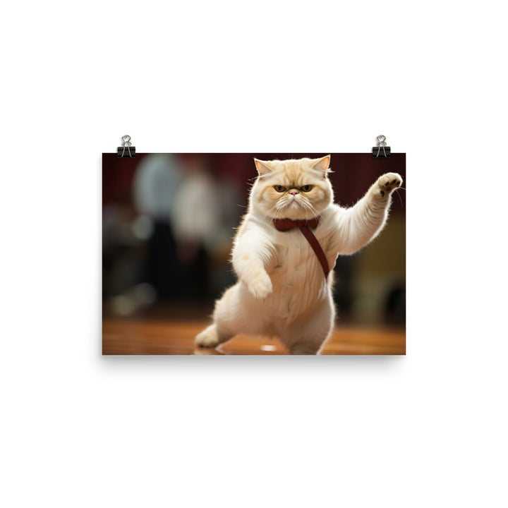 Exotic Shorthair Photo paper poster - PosterfyAI.com