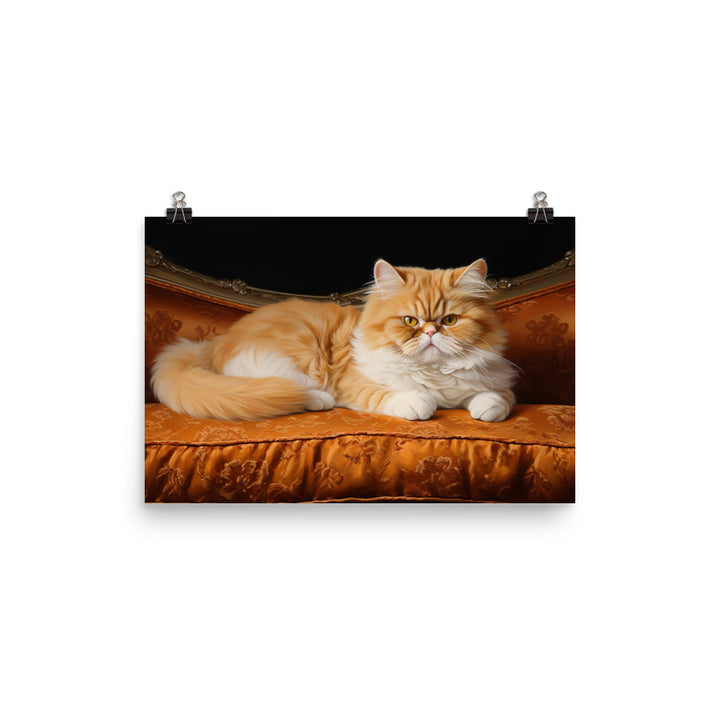 Exotic Shorthair Photo paper poster - PosterfyAI.com