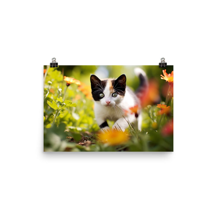 Japanese Bobtail Photo paper poster - PosterfyAI.com