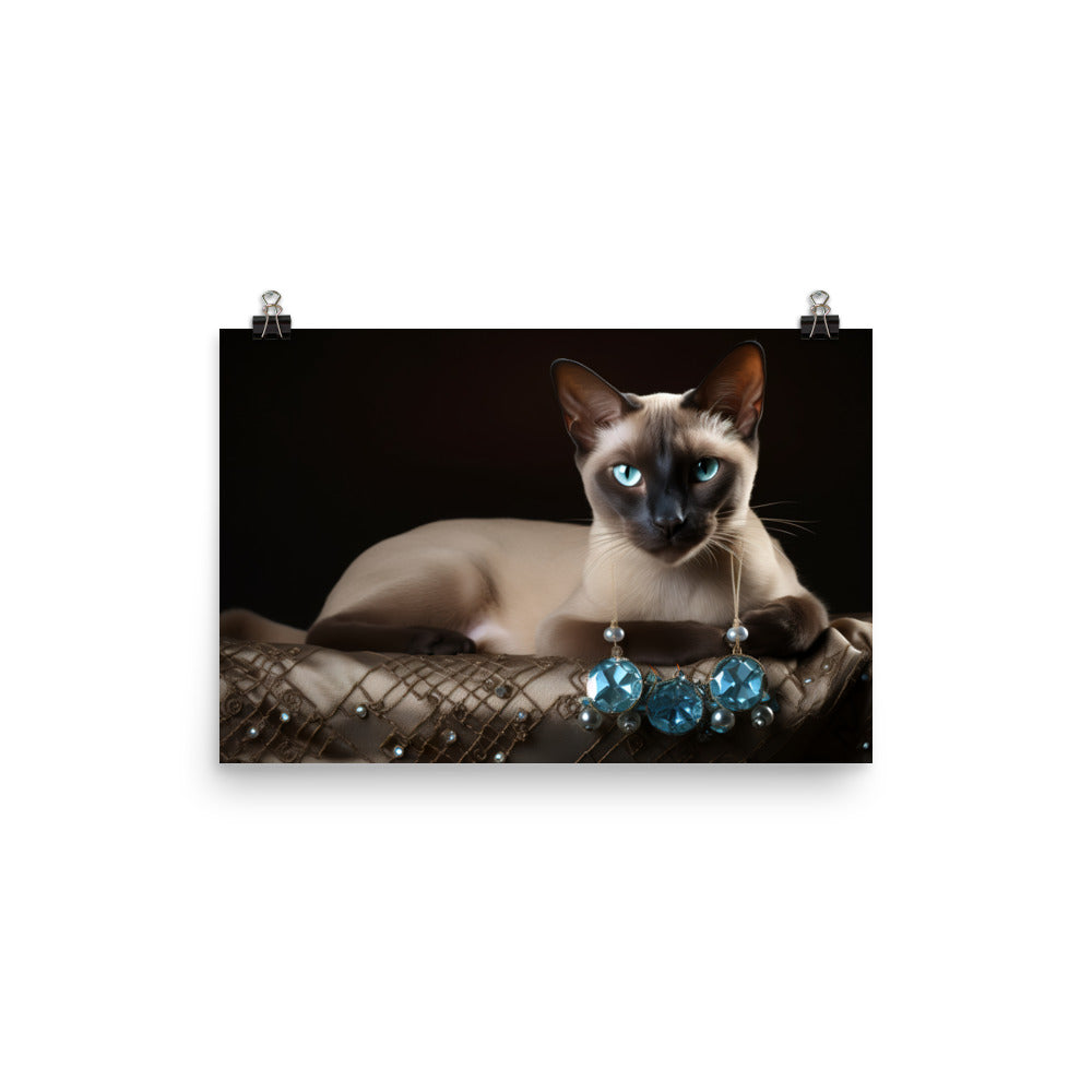 Tonkinese Photo paper poster - PosterfyAI.com