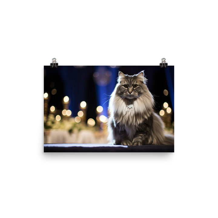 Norwegian Forest Photo paper poster - PosterfyAI.com