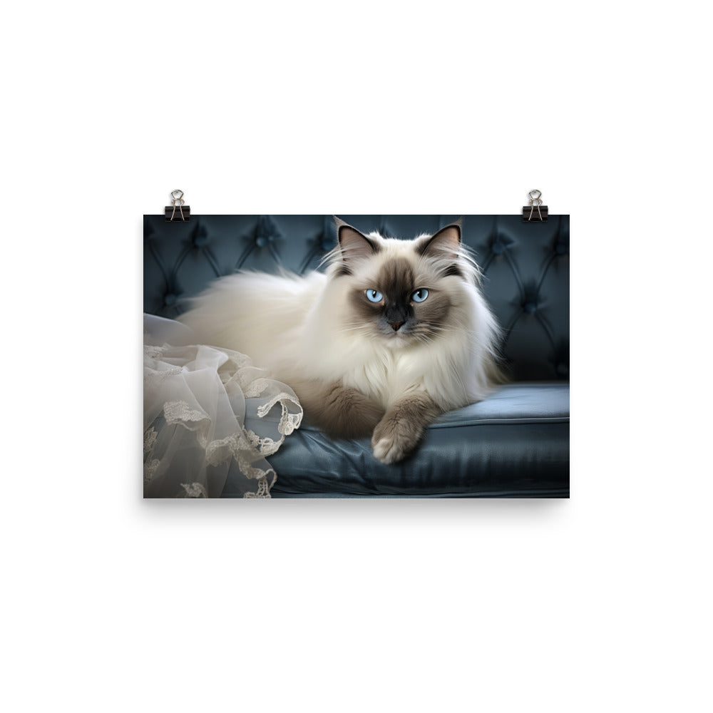 Birman Photo paper poster - PosterfyAI.com