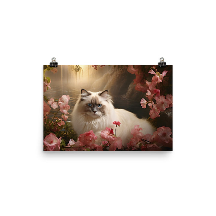 Birman Photo paper poster - PosterfyAI.com