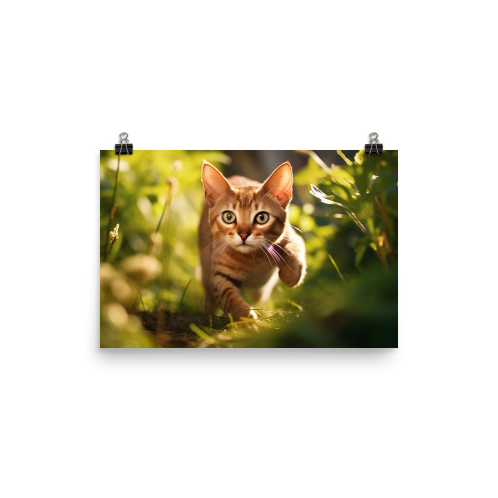 Abyssinian Photo paper poster - PosterfyAI.com