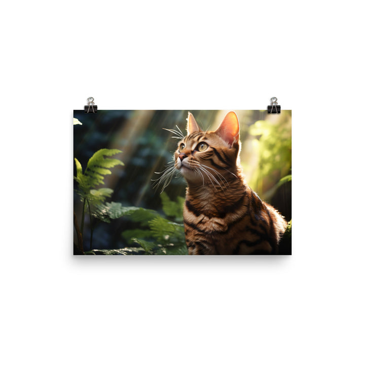 American Shorthair Photo paper poster - PosterfyAI.com