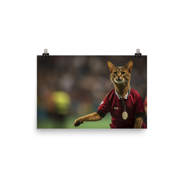 Abyssinian Referee Photo paper poster - PosterfyAI.com