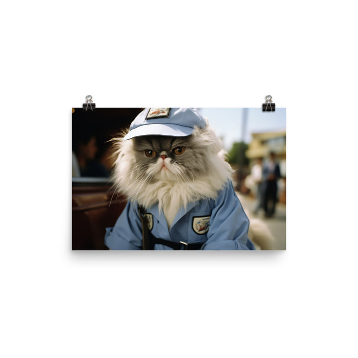 Persian Mail Carrier Photo paper poster - PosterfyAI.com