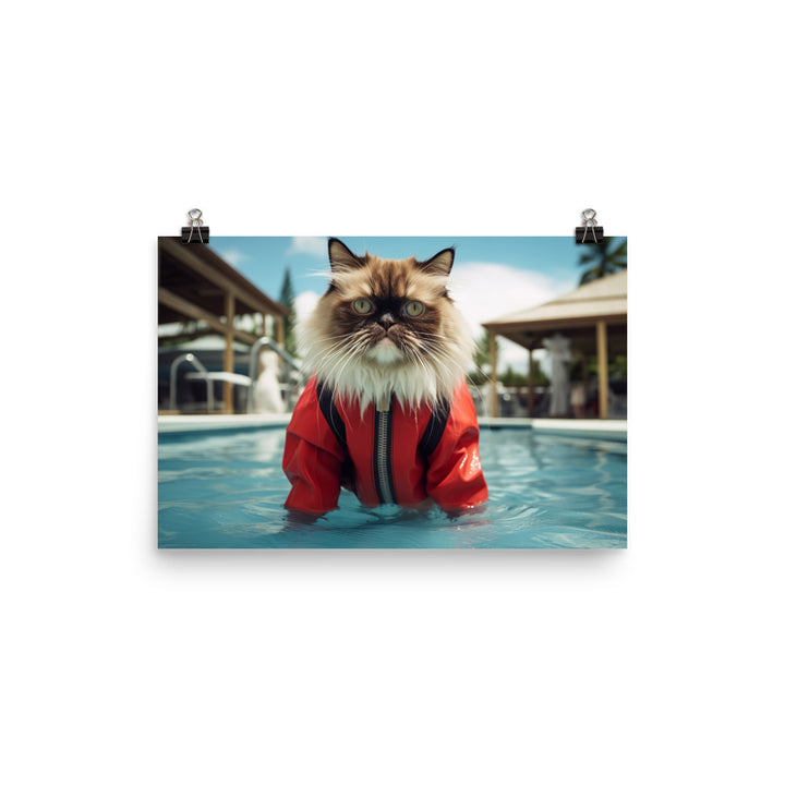 Himalayan Lifeguard Photo paper poster - PosterfyAI.com