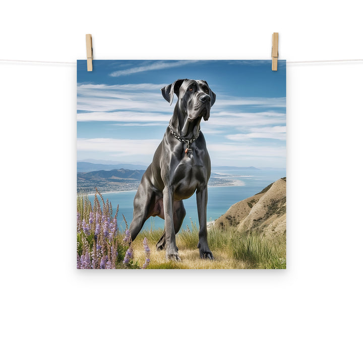 Great Dane Photo paper poster - PosterfyAI.com