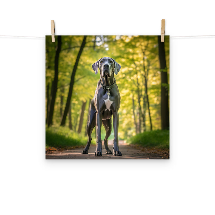 Great Dane Photo paper poster - PosterfyAI.com