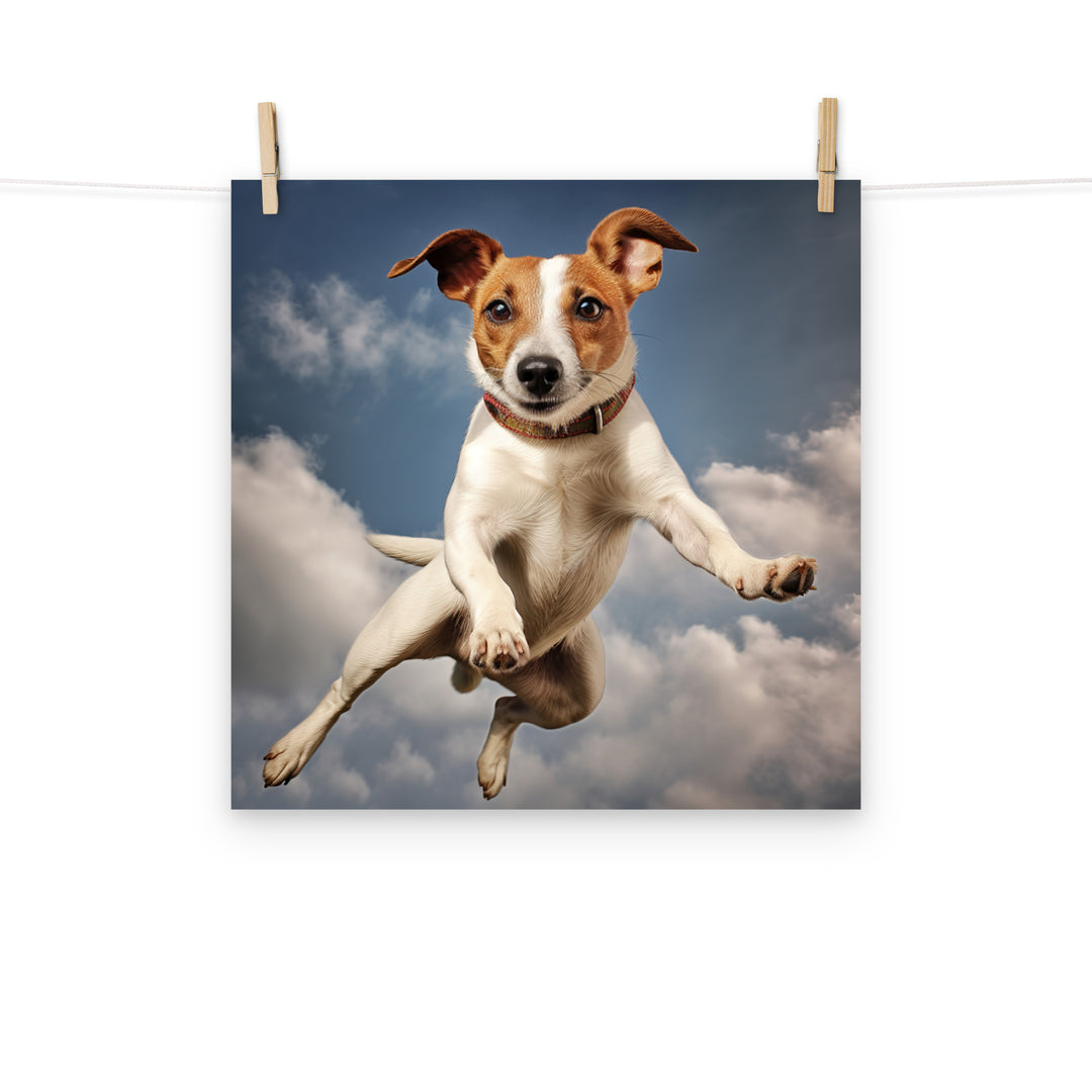 Jack Russell Terrier Photo paper poster - PosterfyAI.com