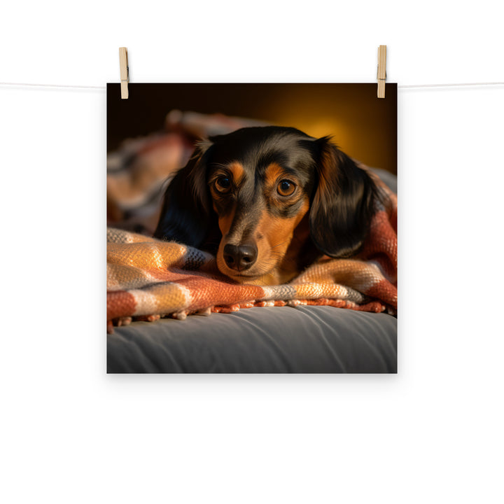 Dachshund Photo paper poster - PosterfyAI.com