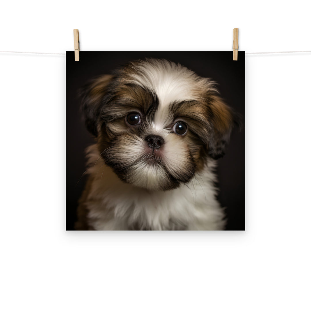 Shih Tzu Photo paper poster - PosterfyAI.com