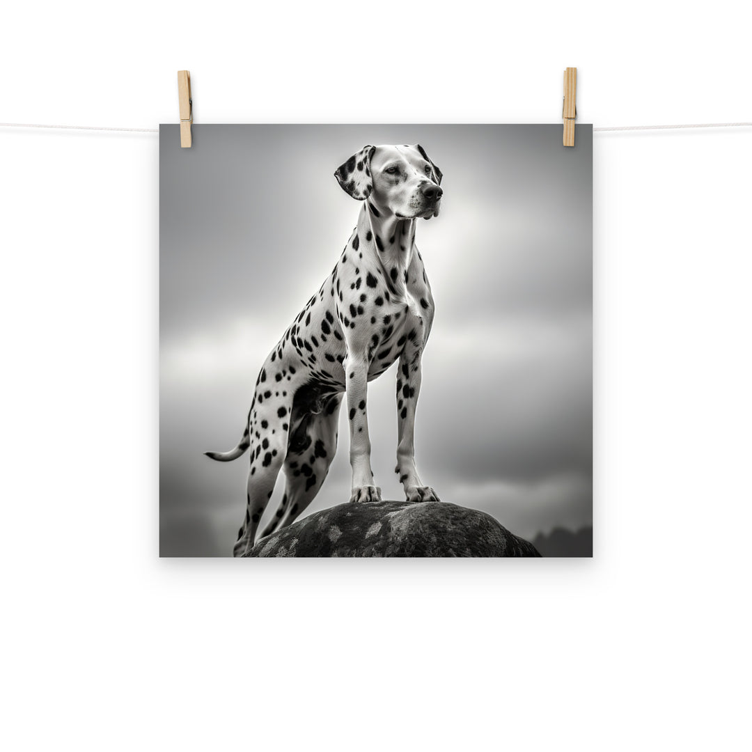 Dalmatian Photo paper poster - PosterfyAI.com