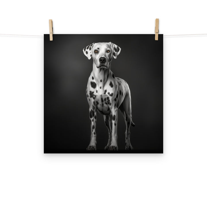 Dalmatian Photo paper poster - PosterfyAI.com