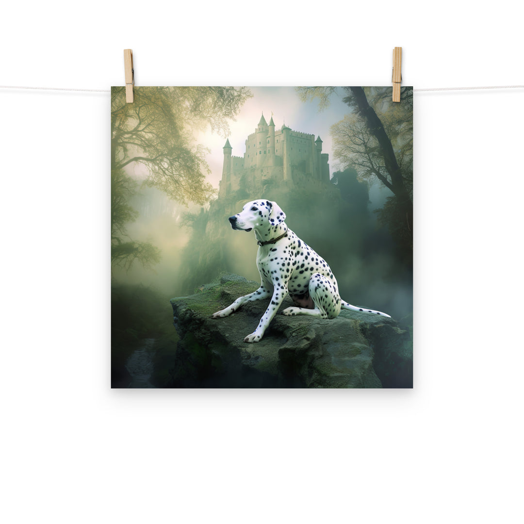 Dalmatian Photo paper poster - PosterfyAI.com