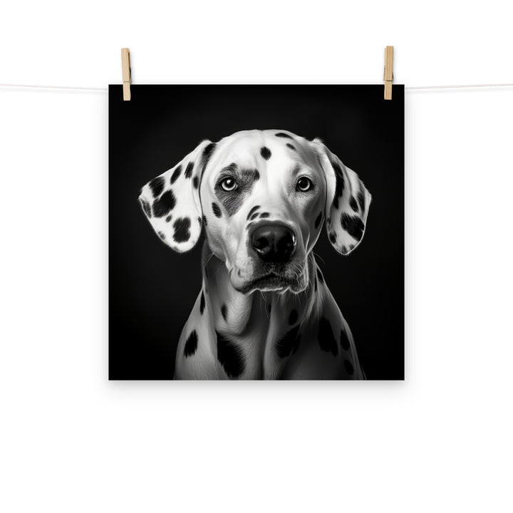 Dalmatian Photo paper poster - PosterfyAI.com