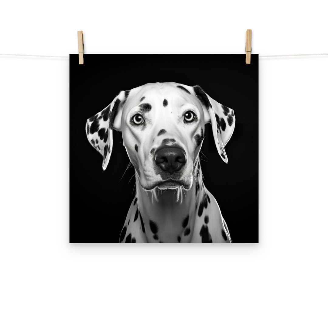 Dalmatian Photo paper poster - PosterfyAI.com