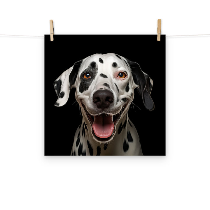 Dalmatian Photo paper poster - PosterfyAI.com