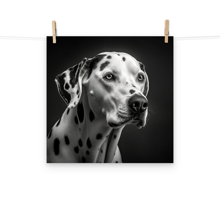 Dalmatian Photo paper poster - PosterfyAI.com