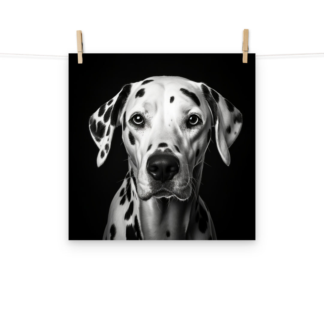 Dalmatian Photo paper poster - PosterfyAI.com