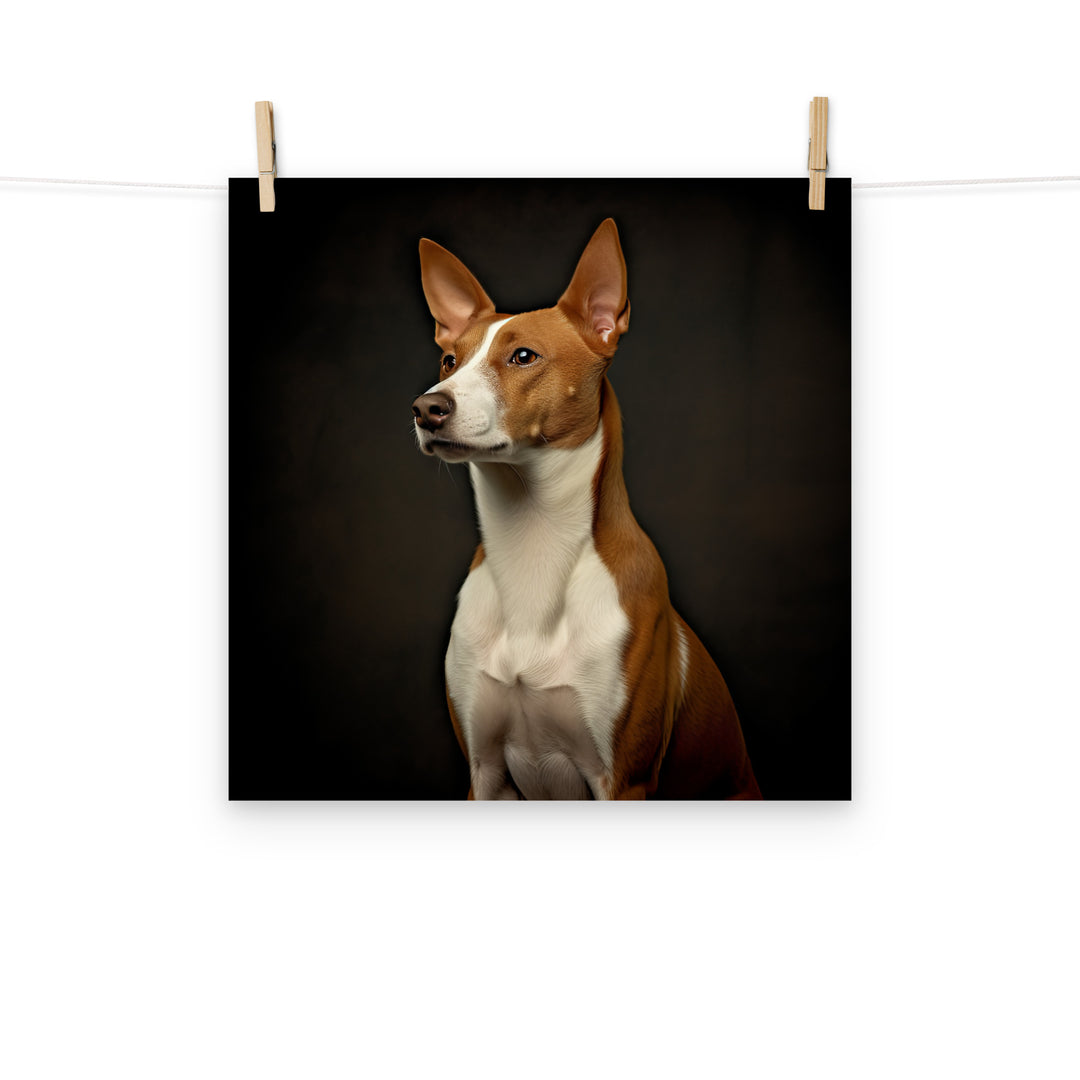 Basenji Photo paper poster - PosterfyAI.com