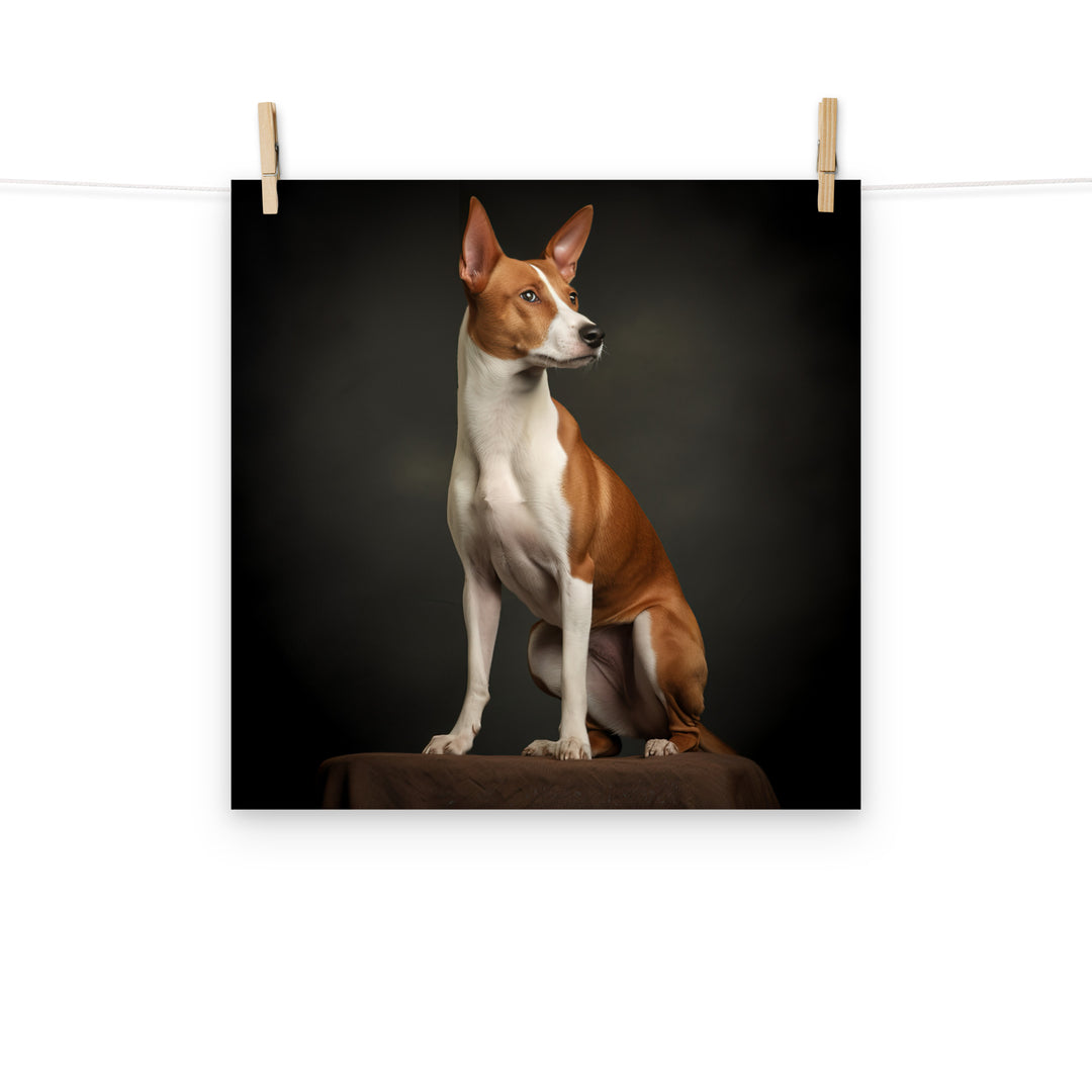 Basenji Photo paper poster - PosterfyAI.com