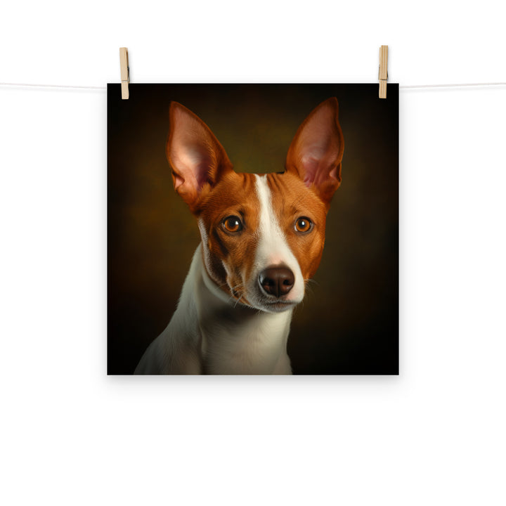 Basenji Photo paper poster - PosterfyAI.com