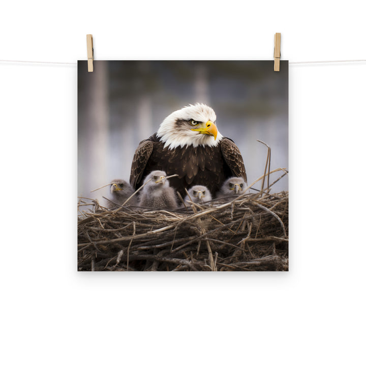 Eagle Photo paper poster - PosterfyAI.com