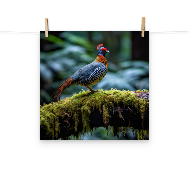 Pheasant Photo paper poster - PosterfyAI.com