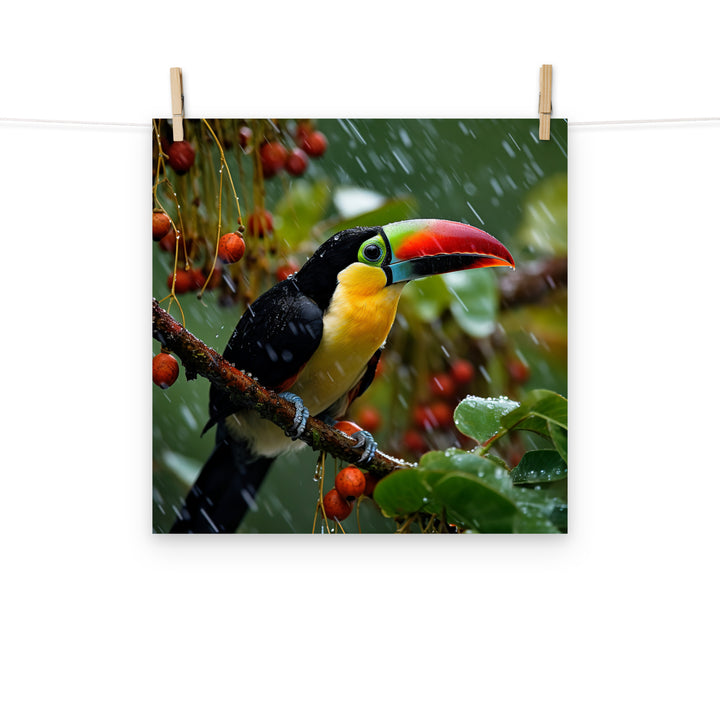 Toucan Photo paper poster - PosterfyAI.com