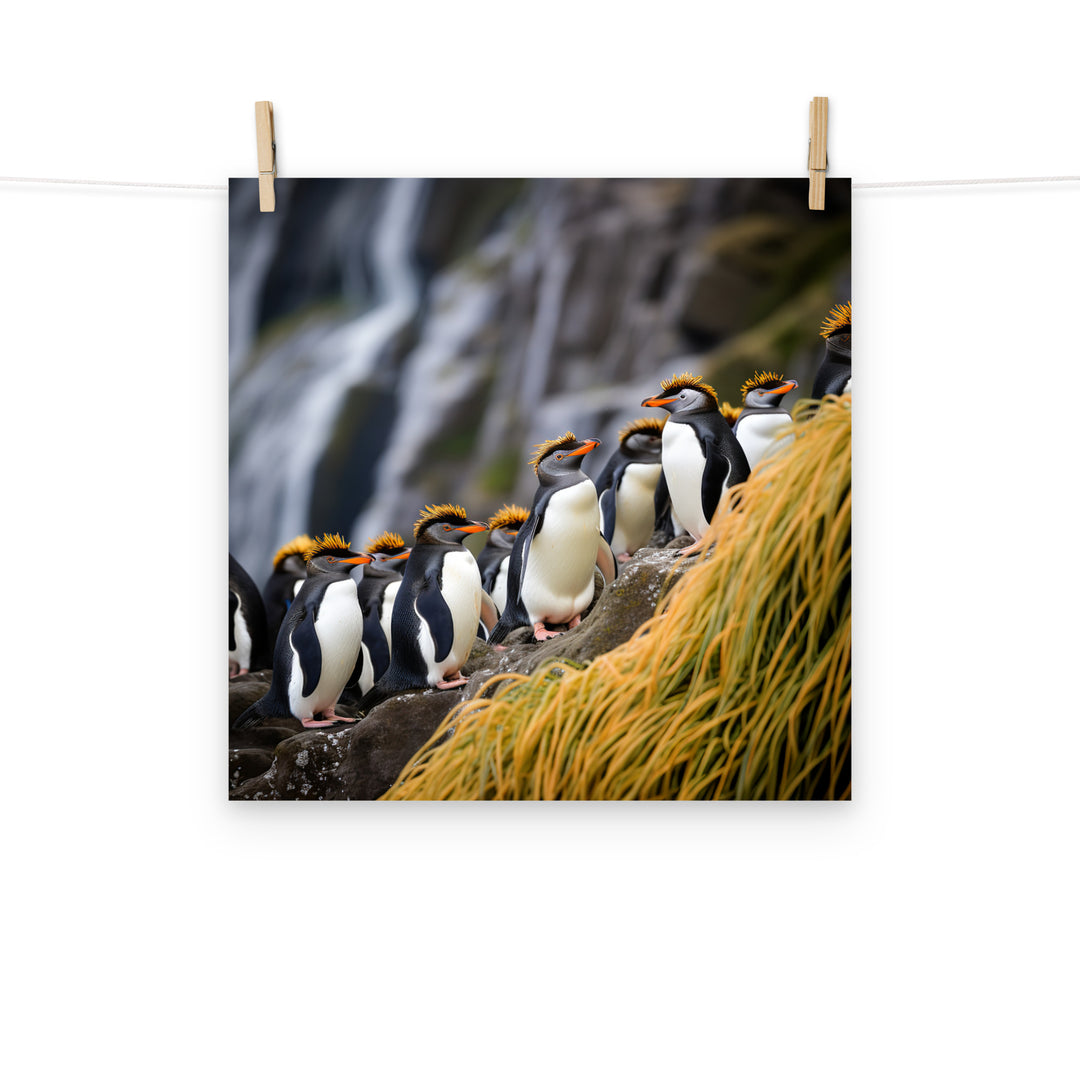 Penguin Photo paper poster - PosterfyAI.com